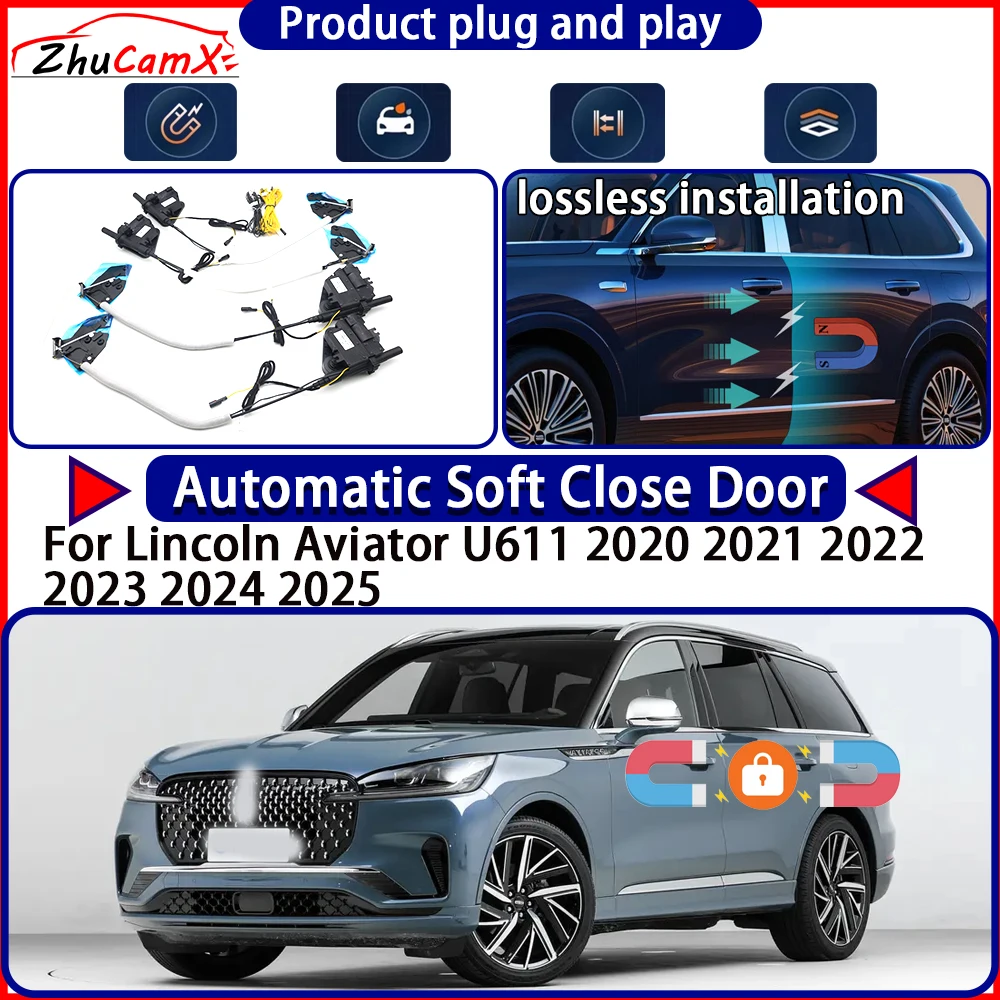 

Door Lock Actuator for Lincoln Aviator U611 2020 2021 2022 2023 2024 2025 Soft Close Door Kit Power Latch System Auto Door Easy