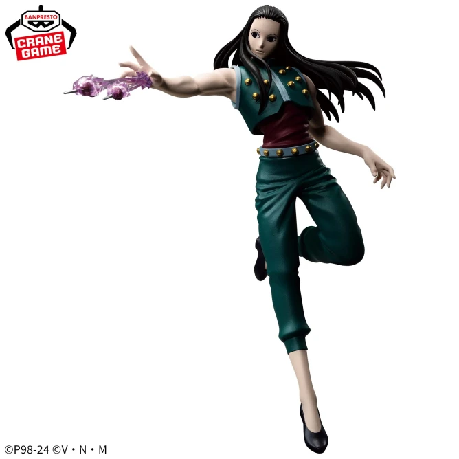 Original Anime Hunter X Hunter Illumi Zoldyck Hisoka PVC Action