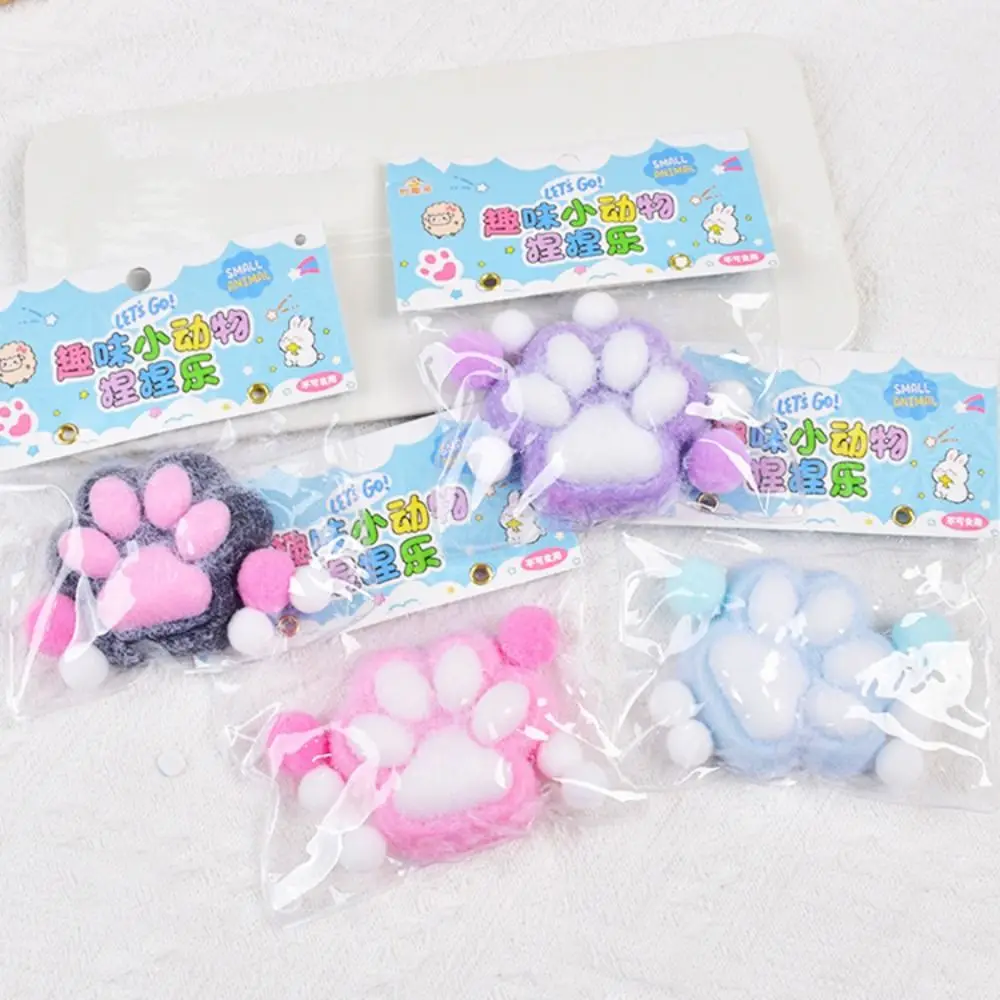 Super ขนาดใหญ่ตุ๊กตา Cat PAW Squeeze ของเล่นนวดซิลิโคนการ์ตูน Fidget ของเล่น 3D ช้า Rebound Cat PAW Pinch ของเล่นเด็กตุ๊กตา Tricky