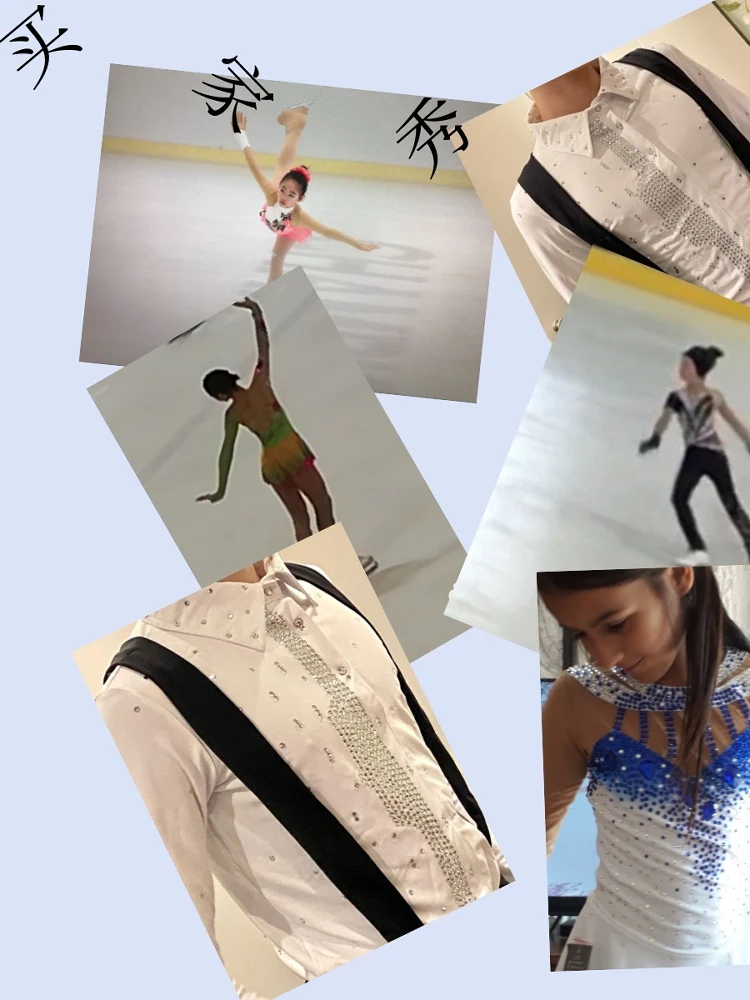 Adult Men's Figure Skating Training Pants Ice Skating Performance Pants Boys' Training Wear Anti-Cut Minimalist Style Lightly...