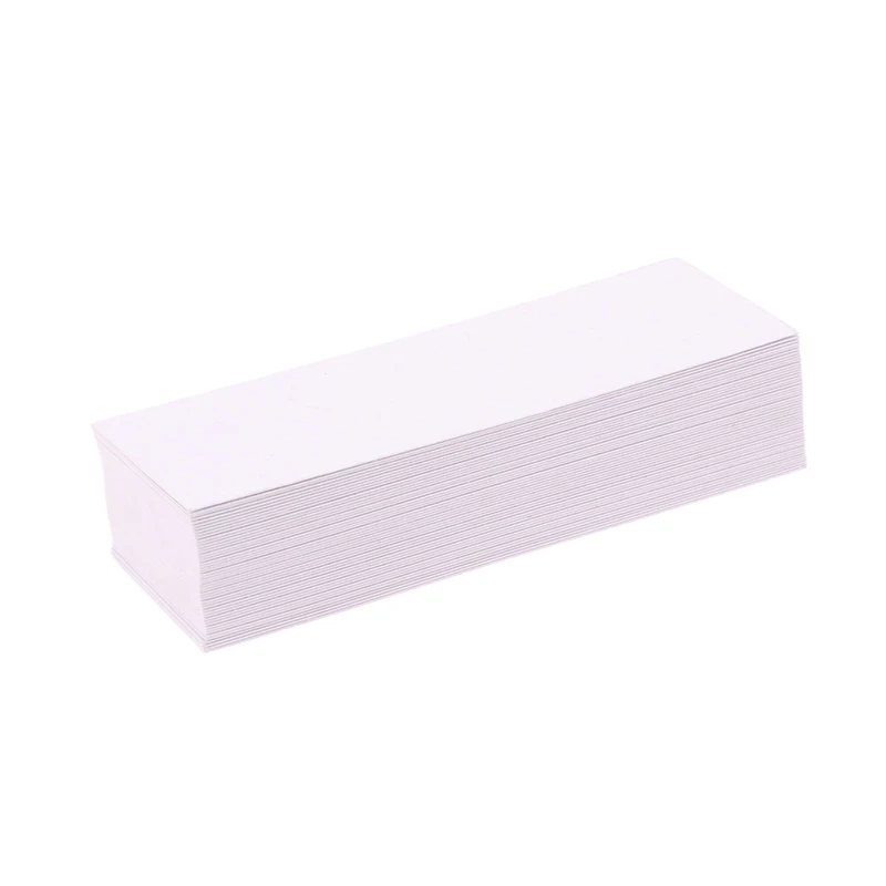 Multiple Sizes 50pcs Tester Strips Fragrance Disposable White Women Smell Paper Paper Strips Test Paper Aromatherapy Perfume