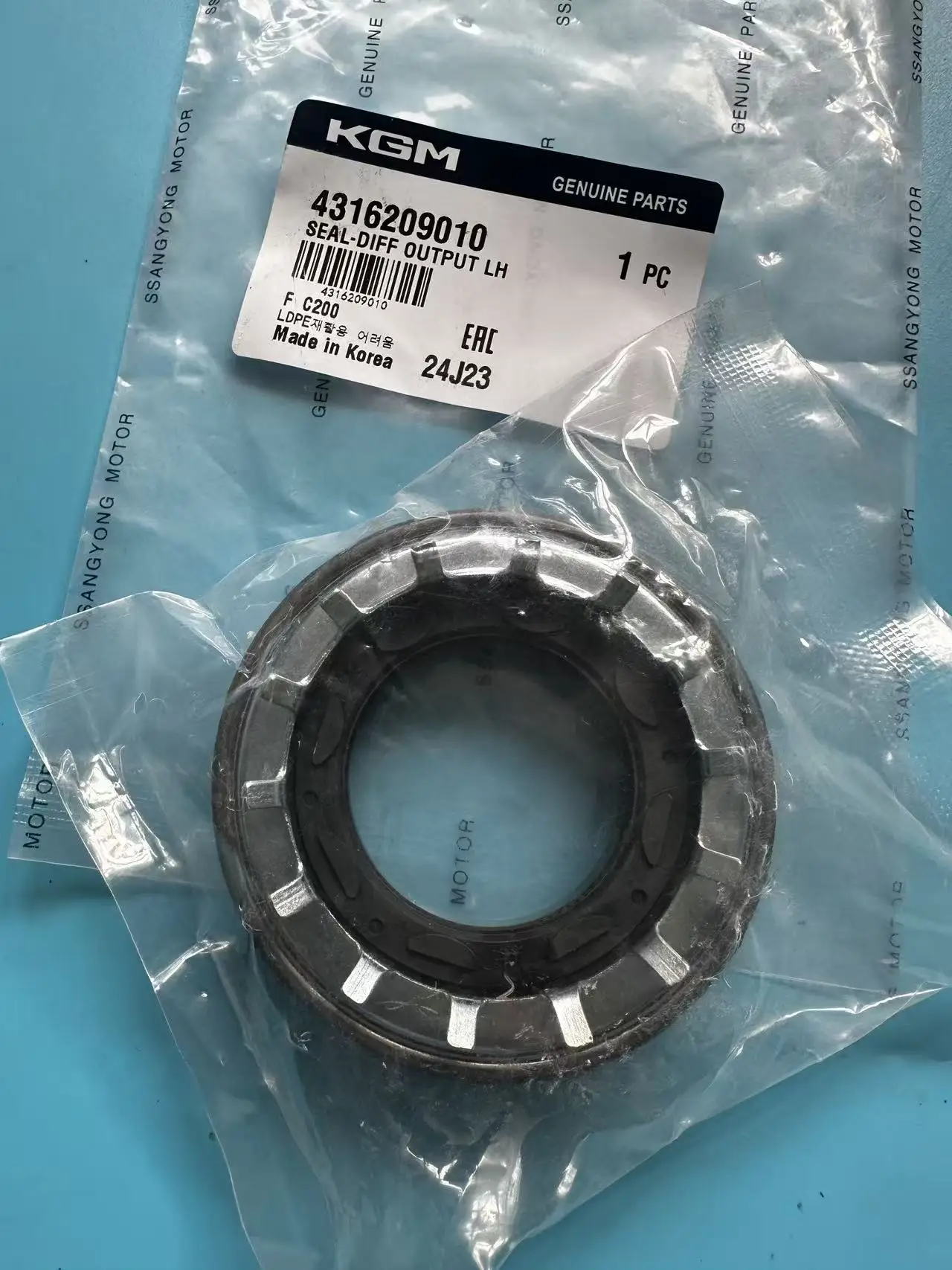Front Axle Differential Output Seal Left LH 4316209010 For Ssangyong Kyron Rexton W