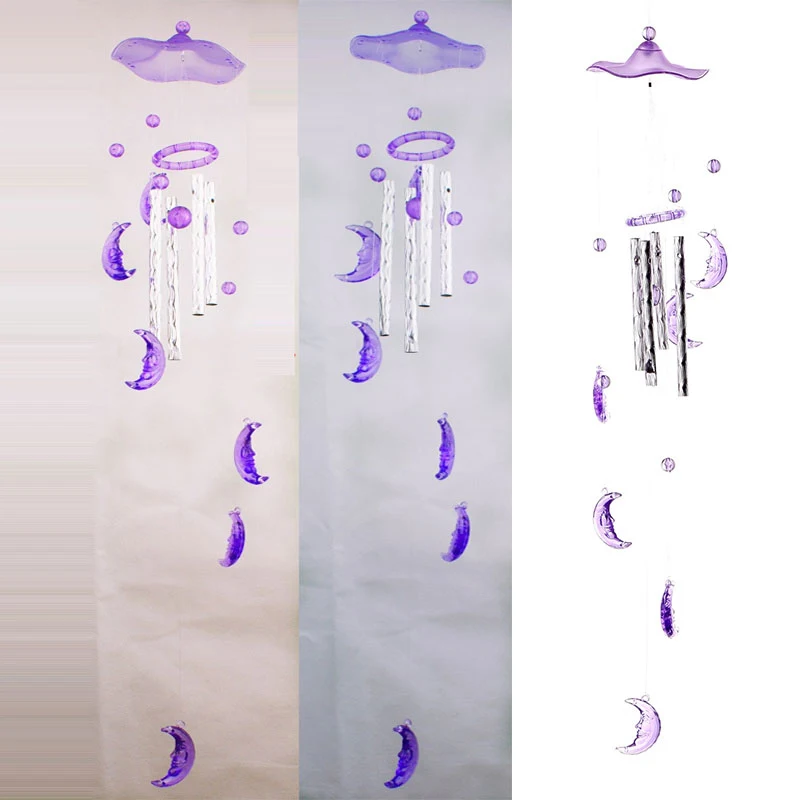 Gifts Wind Chimes Creative Garden Bells Hanging Décor Metal Tubes Diy 45cm Windchime Ornament High Quality New