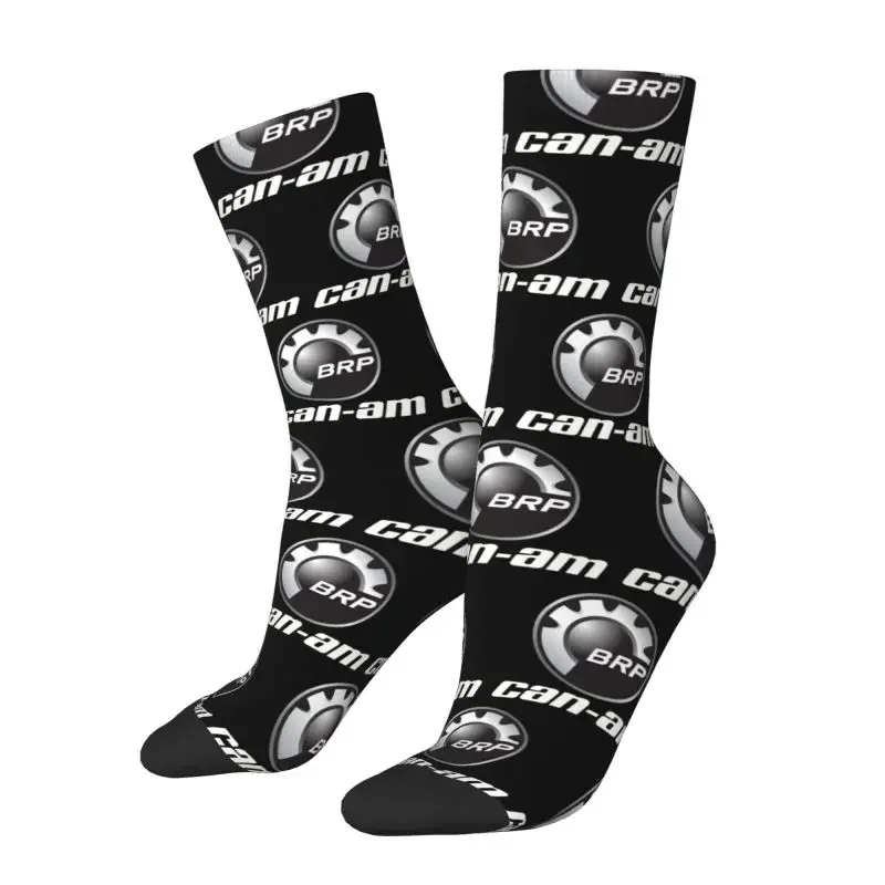 Novelty Printed BRP ATV Can Am Socks for Women Male Men Stretch Summer Autumn Winter Crew Socks