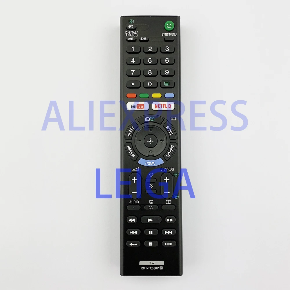 Universal RMT-TX300E Remote Control for Sony TV LCD for Youtube/Netflix Button SAEP  KD65X7000 KD-55XE8505 KD43X8500F RMT-TX300P