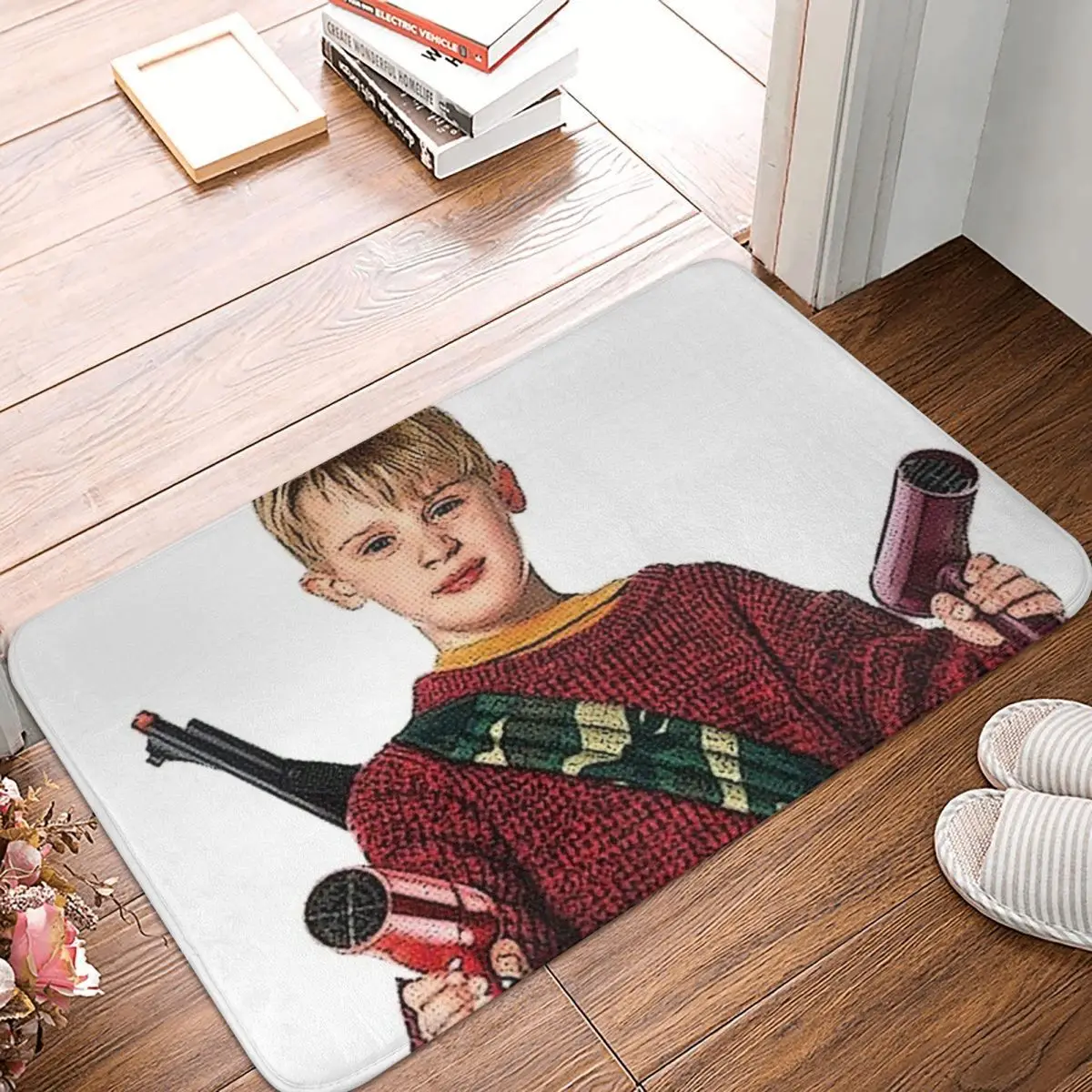 Kevin McCallister Non-slip Doormat Living Room MatHome Alone Hallway Carpet Entrance Door Rug Home Decor