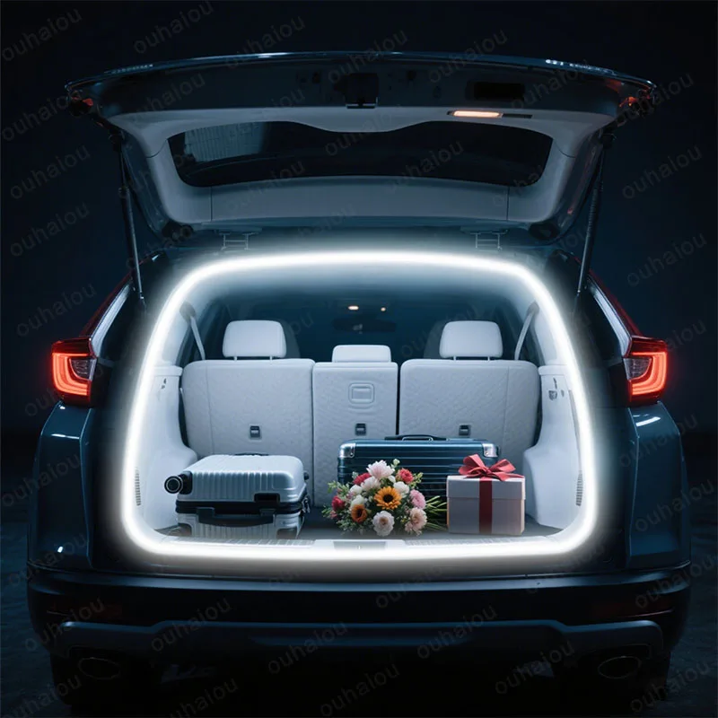 FOR 2017-2025 HONDA CRV Trunk Light Modification Light Atmosphere Lights White Warm White Rear Trunk LED Light Bar (Remark Year)