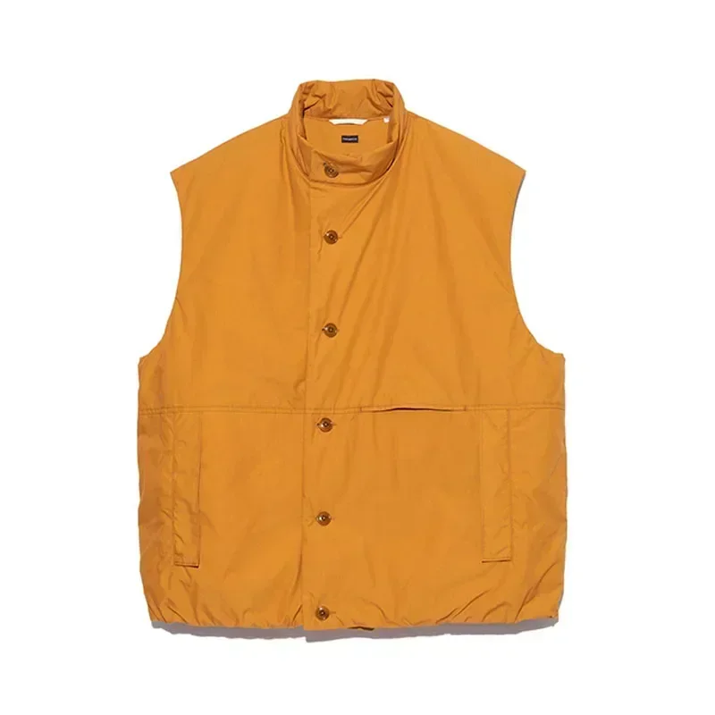 

23AW NANAMICA Insulation Vest Japanese Style Coats Autumn and Winter Standing Collar Windproof Warm Jackets