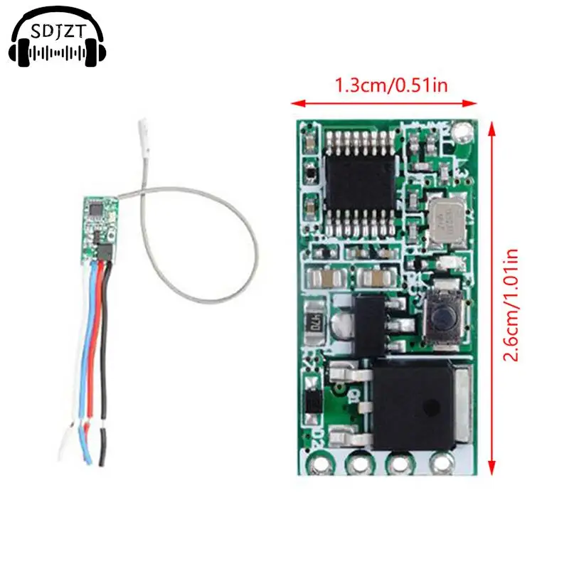 433mhz 3.6 فولت 5 فولت 9 فولت 12 فولت 24 فولت 1CH مرحل صغير لاسلكي RF التحكم عن بعد التبديل LED مصباح تحكم مايكرو استقبال الارسال لتقوم بها بنفسك
