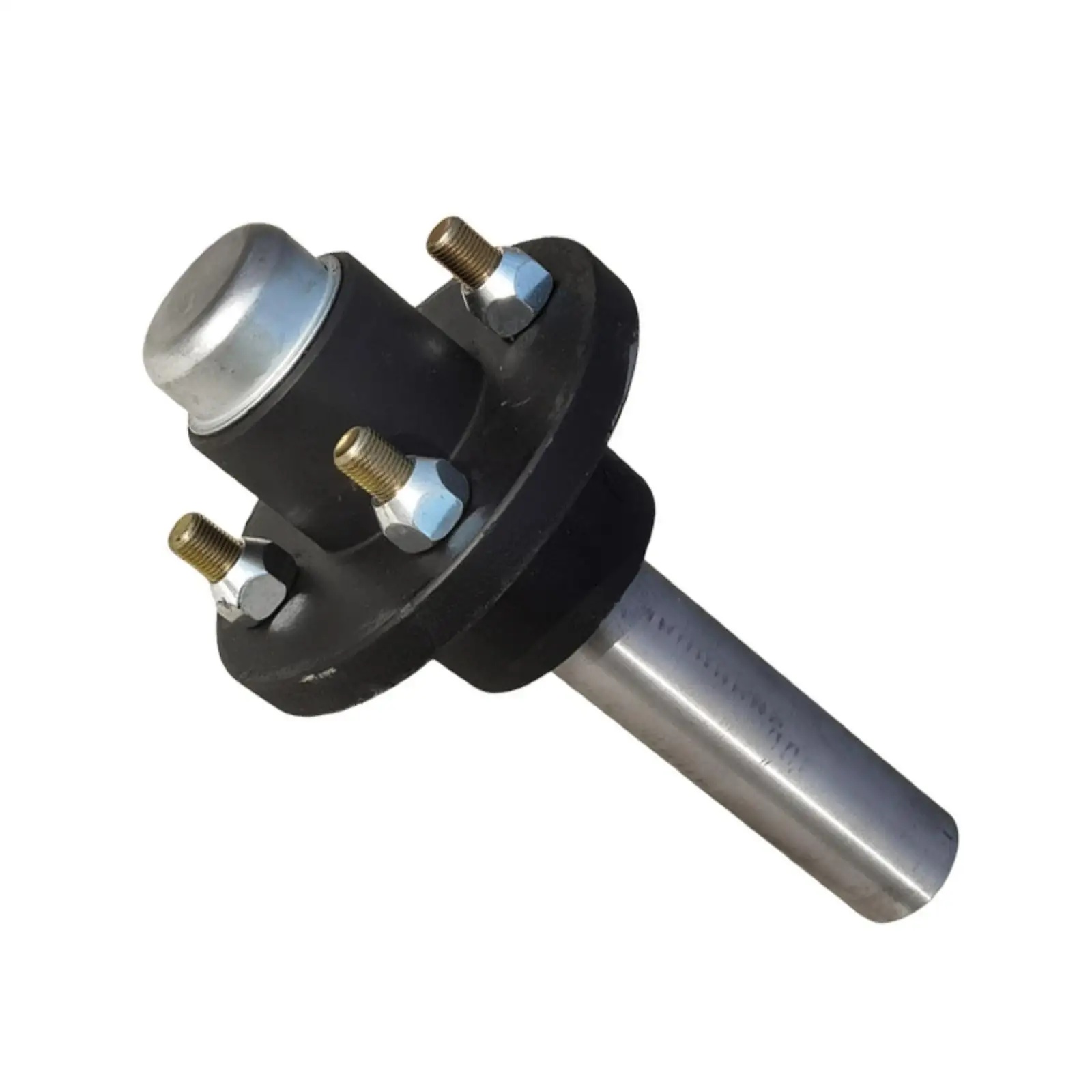 Sturdy Trailer Axle Assembly 40mm Spindle with Dust Cap for Utility Trailer Running Gear