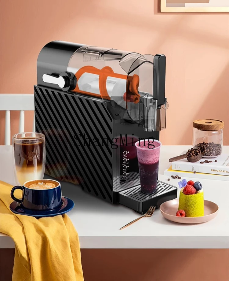 ZYY المنزلية الصغيرة المشروبات الباردة الثلوج تذوب ميلك شيك كشك تجاري عصير ندفة الثلج آلة المشروبات الباردة آلة صنع الثلج #4