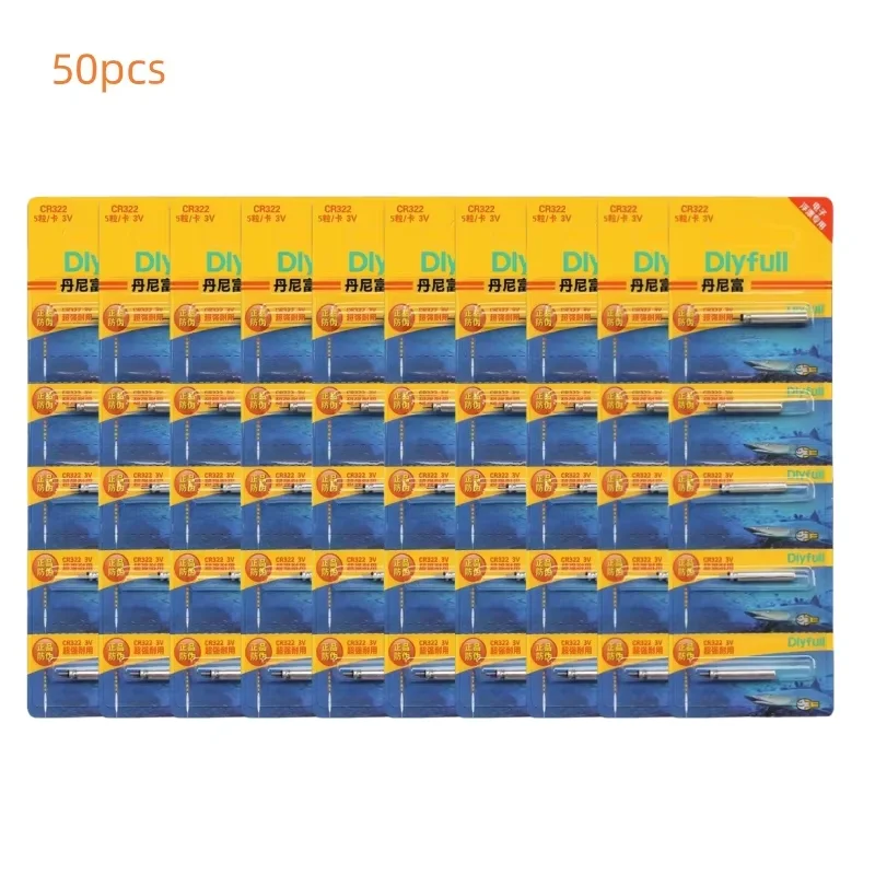 5-50 SZT.-CR322-Sztywny-Pływak-Rybaryjski-Zasilany-Baterią-Akcesoria-Dla-Rybaryzmu-Nocnego-Zestaw-Do-Rybaryzmu-Elektroniczne-Pływaki-Baterie-CR322 — zdjęcie produktu 4
