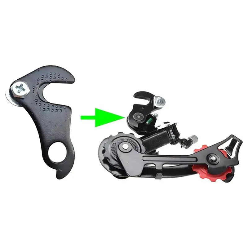 Phía Sau Bánh Răng Derailleur Móc Áo Nhôm Hợp Kim Derailleur Móc Đuôi Móc Xe Đạp Bánh Răng Hợp Kim Nhôm Xe Đạp Móc Bỏ