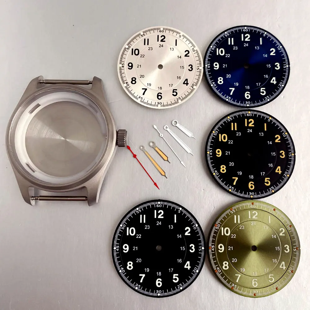 

Корпус для дайверских часов из титана, водонепроницаемый до 200 м, 39 мм, с циферблатом 33,5 мм, сапфировым стеклом, завинчивающейся коронкой, подходит для механизмов NH34, NH35, NH36.