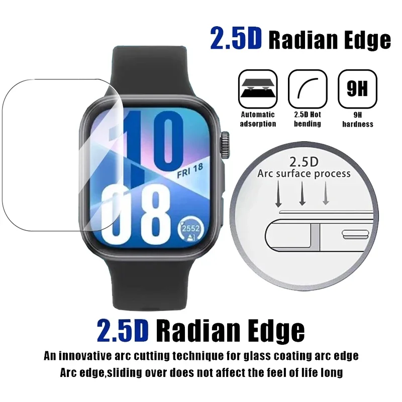 Vidrio templado Premium para Huawei Watch Fit 4 Pro Protector de pantalla de fácil instalación para Huawei Watch Fit4 Pro Fit4 vidrio Protector