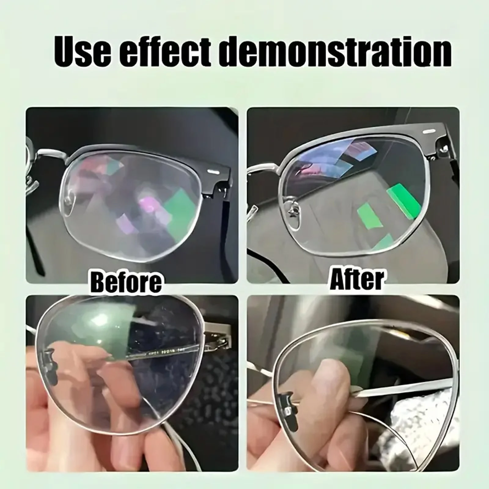 Glasses Repair Wax Multi Purpose Eyewear Scratch Restorer Bundle Reusable Eye Glass Scratches Removers for Quick DIY Restoration