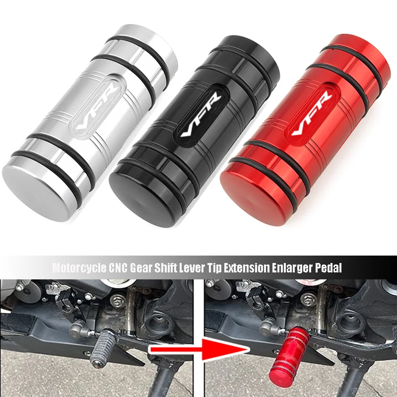 

New For HONDA VFR 800 1200x VFR750 VFR800X VFR800F Motorcycle Accessories CNC Gear Shift Lever Tip Extension Enlarger Pedal