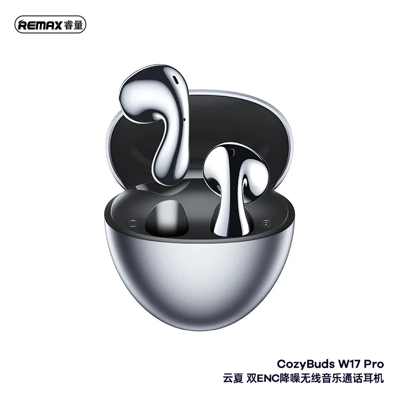 REMAX CozyBuds W17 Pro - Doppio microfono ENC Rumore - Cancellazione e modalità doppia per giochi e musica fluida