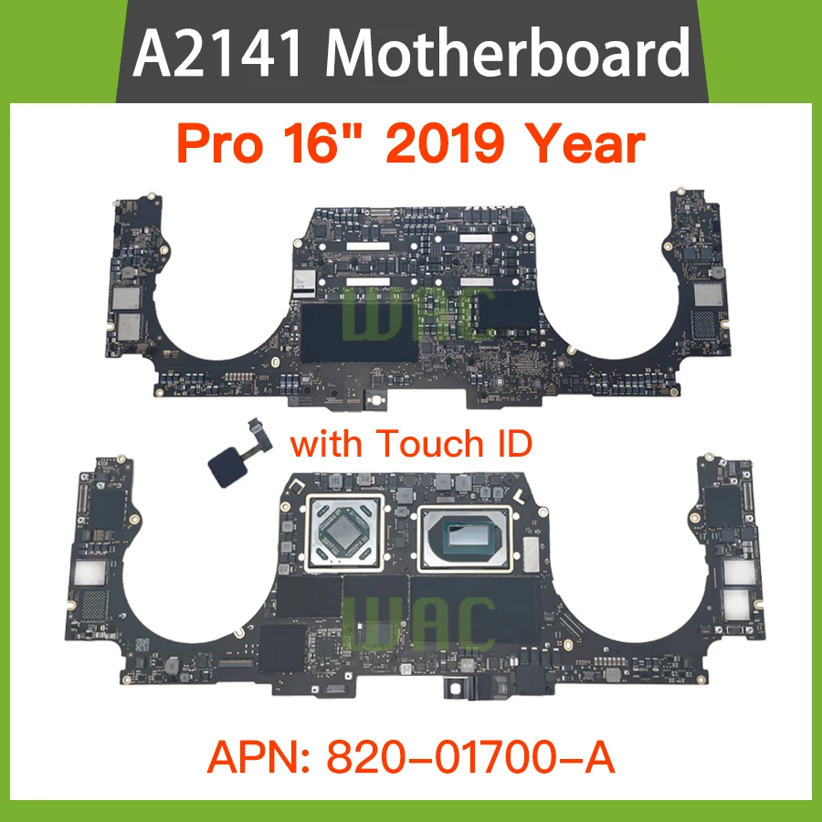 オリジナル16インチA2141ロジックボードi7 512G i9 1TB 820-01700-A/05