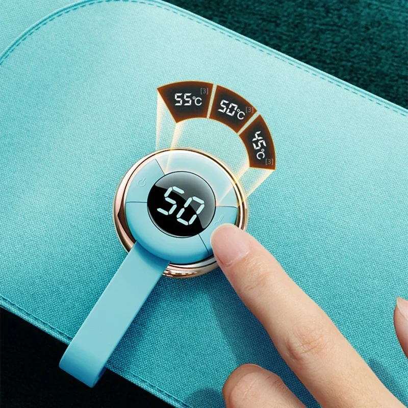 Smart warming device for the abdomen; adjustable temperature belly protector; cold and warm uterus; menstrual period savior, rel