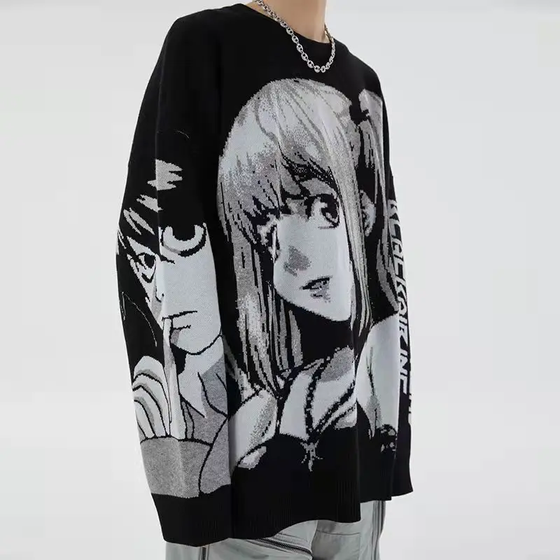 2022 Y2K Stylish Anime Sweater Misa For Girls  Dense Material  Women\'s Woollen  Death Note