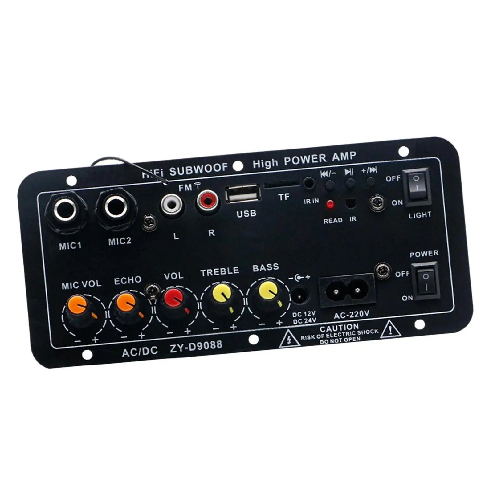 Płyta wzmacniacza z pilotem wysokiej mocy wzmacniacz Subwoofer Stereo do kina domowego głośniki nas