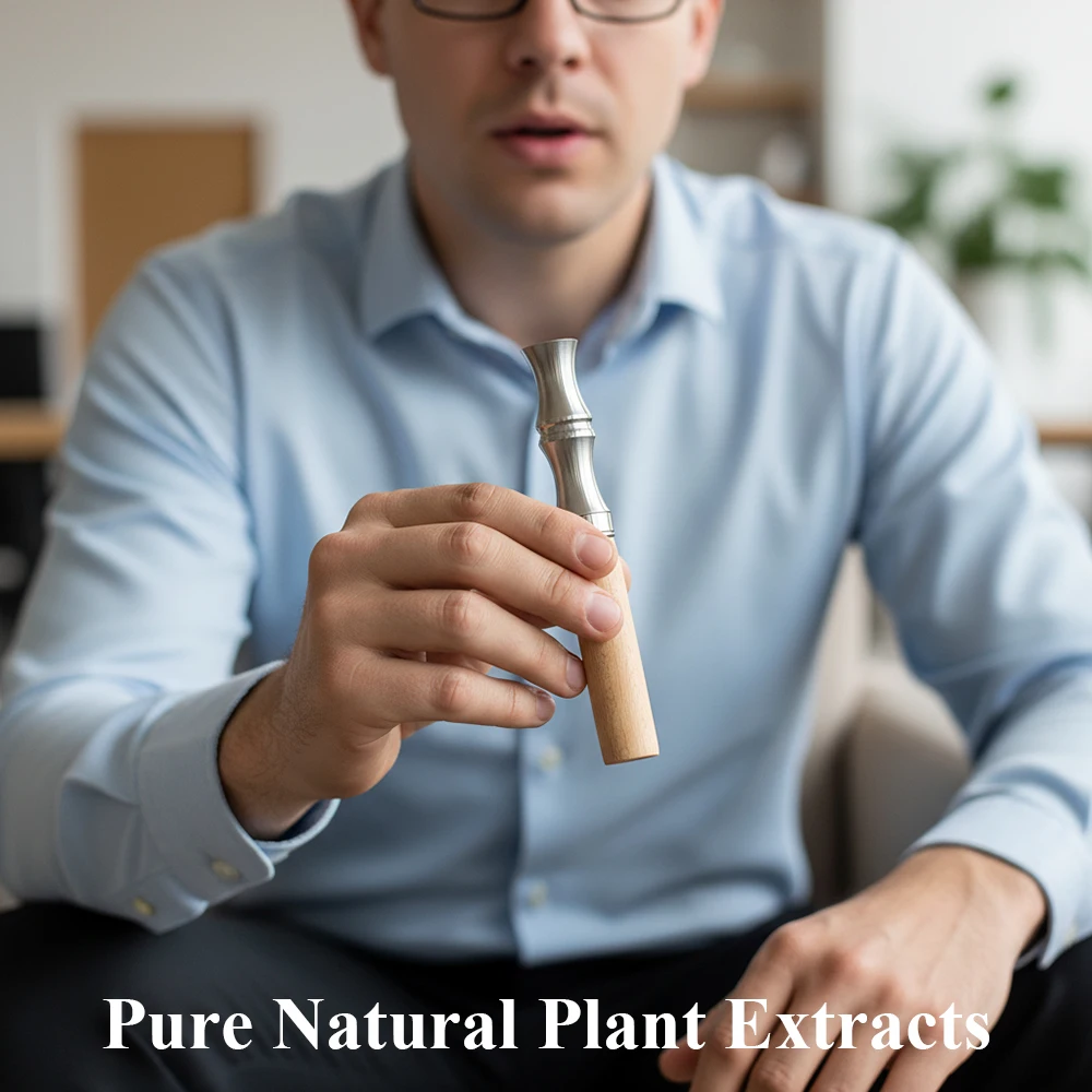 

Enhanced Magnetic Suction Air Inhaler Gift Box Portable Breath Aid Comfort Stick Relief Anxiety Calm Tool For Office Workers Use