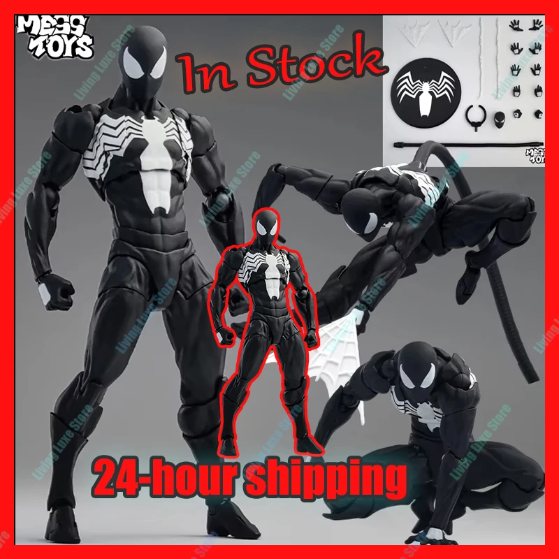 

In Stock 2025 New Spider Figure Ct Toys Black Red Spider Mess Toys Anime Action Figure Figurine Statue Model Customized Gift Toy