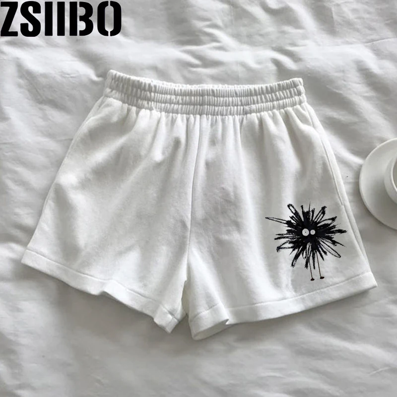 Casual Slant Pockets Shorts For Spring & Summer, Women's Clothing Shorts For Spring & SummerWomen's Clothing Y2k Loose Women's