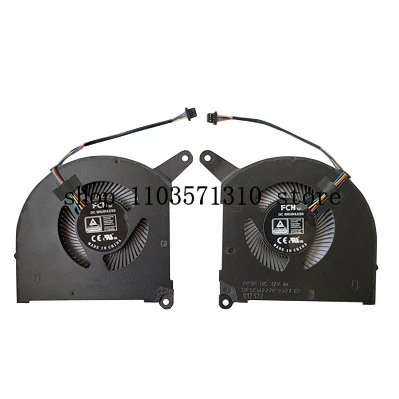 

New Compatible CPU GPU Cooling Fan for Gigabyte AERO 16 YE5 XE5 KE5 YE4 XE4 KE4 RTX3080 12th Gen