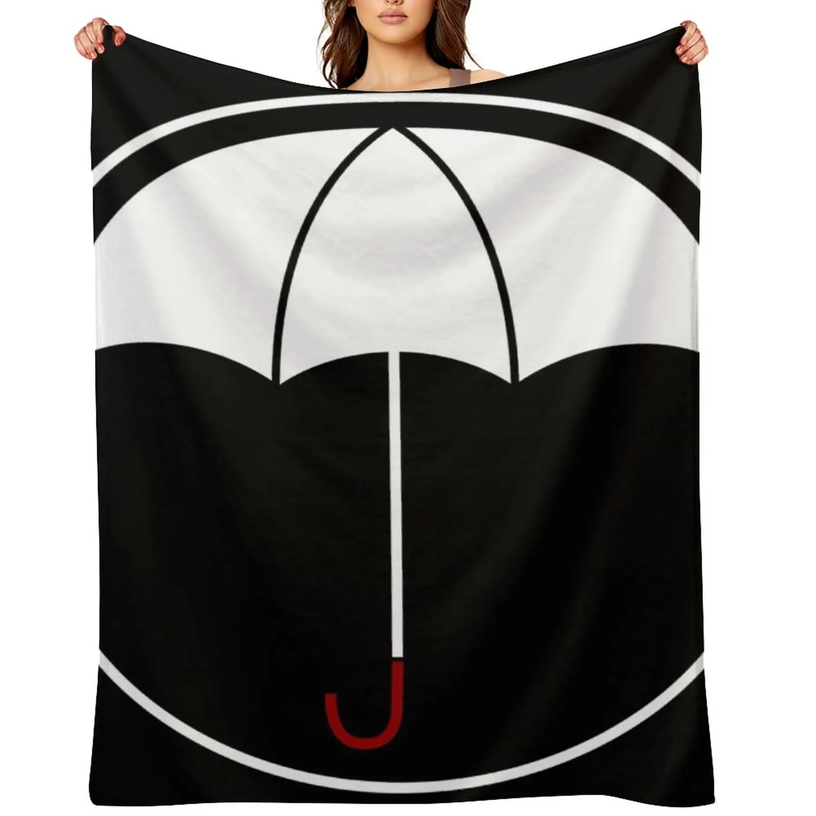 

The Umbrella Academy - The Umbrella (White Variant) Throw Blanket Blankets For Sofas Sofa Quilt Designers Single Blankets