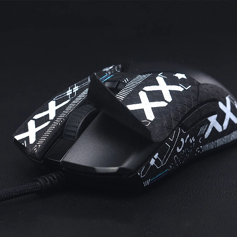 Muisgrip Tape Skate Handgemaakte Sticker Antislip Zuig Zweet Voor Razer Adder Uitimate Adder 8K Muis Anti Slip Sticker