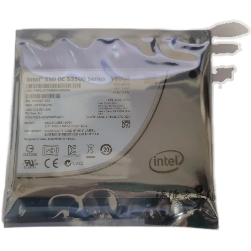 

Для жесткого диска SSD DC S3500 160 ГБ SSDSC2BB160G4 в наличии