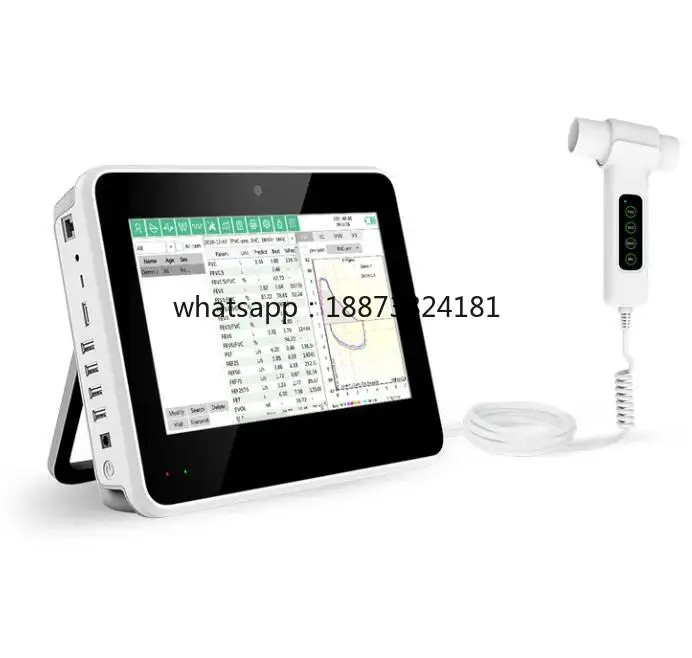 

Digital Portable Spirometer Pulmonary Function, Portable Use Desktop Electric Spirometer, Routine Testing fast shipping