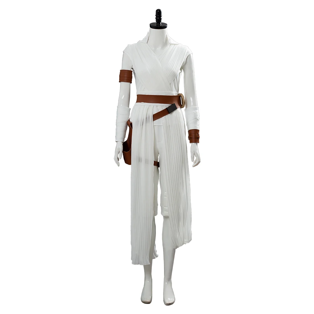 Halloween Jedi Costume Cosplay Fantasia cintura uniforme abbigliamento donna Movie Space Battle Adult Outfit Party Carnival Suit