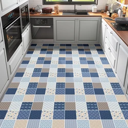 PVC Leather Scrubable Carpets Simple Large Area Balcony Rug Kitchen Oil-proof Waterproof Carpet Home Living Room Decoration Rugs