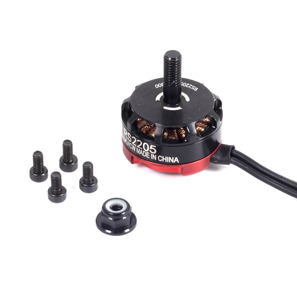 Motore brushless RS2205 2300KV 2205 CW/CCW modello di aereo a quattro assi da 5 pollici per 2-6s 20A/30A/40A FPV Racing Quadcopter ESC Drone