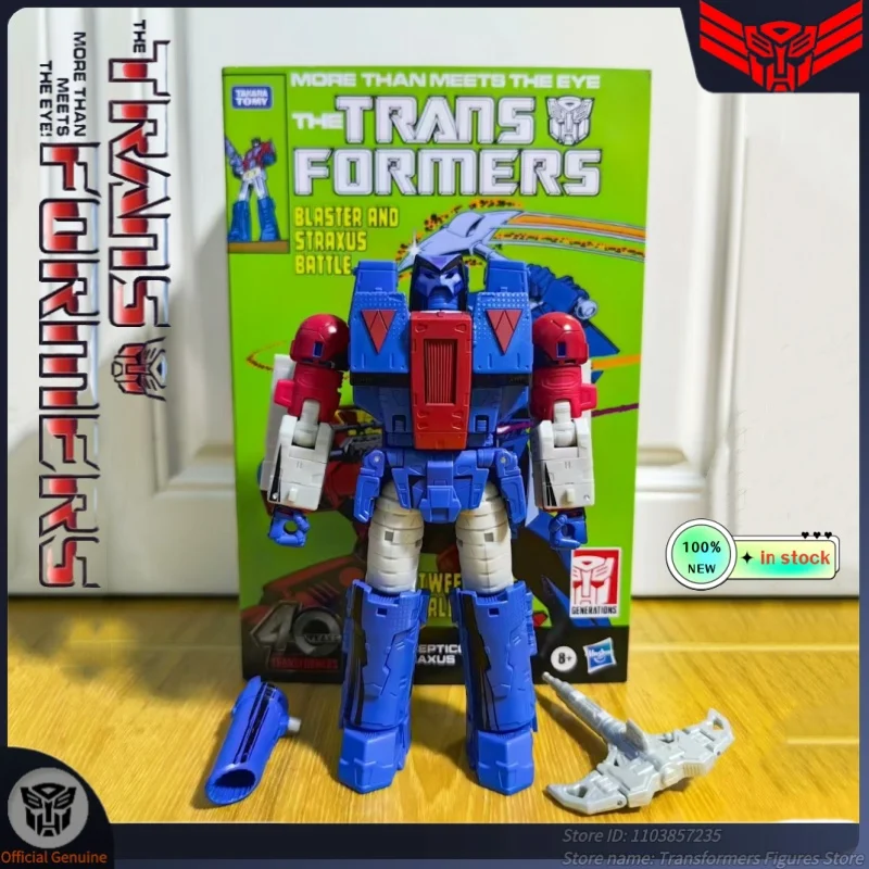 Originele Gloednieuwe Transformer Robot Speelgoed G Serie 40th-Straxus G1 Film Cartoon Action Figure Anime Beweegbare Model Populaire geschenken