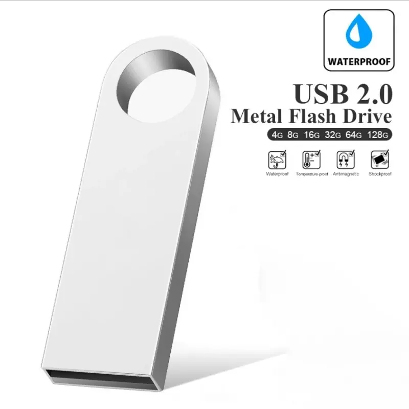 Złoty metalowy Sliver USB2.0 Pen Drive 16GB pamięć USB 16GB pendrive karty Flash