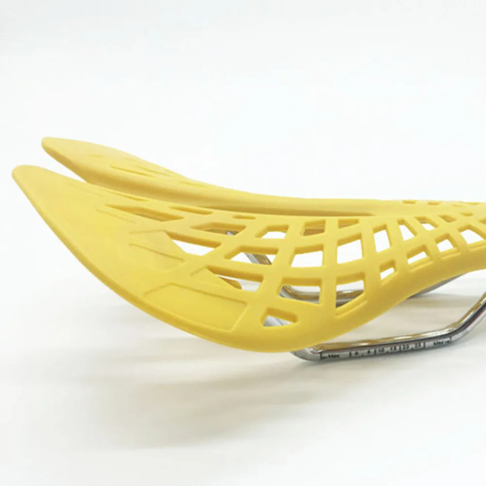 

Mountain Bike Seat Cushion Saddle Hollow Out Road Creative Yellow Spider