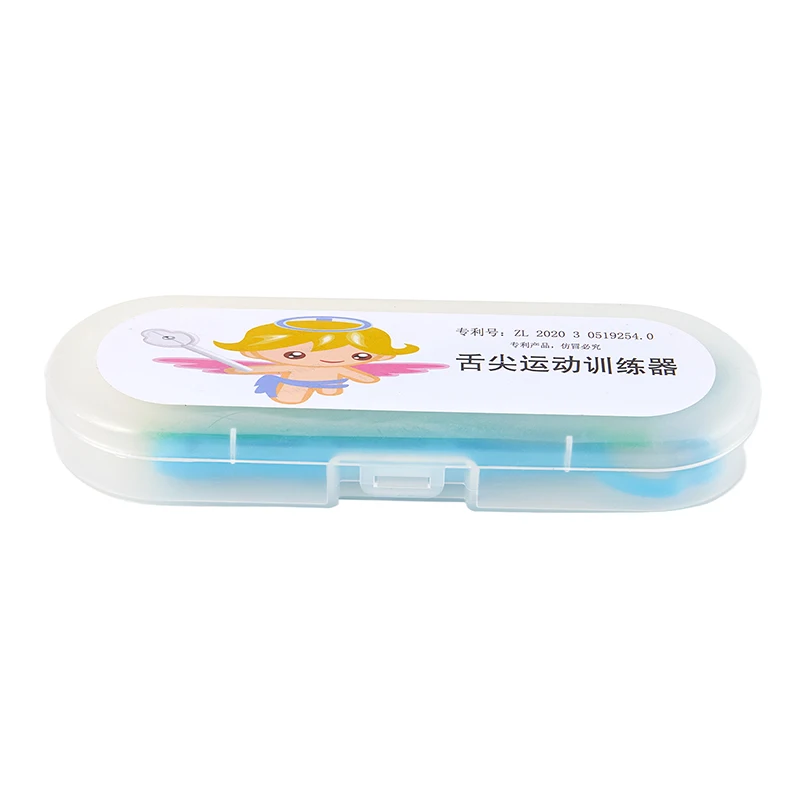 3/4-teiliges Set zur Mundmuskelstimulation für Kinder, Zungenspitzen-Lateralisierungs- und Hebe-Tool, Autismus-Sprachtherapie-Zubehör – Detail 9