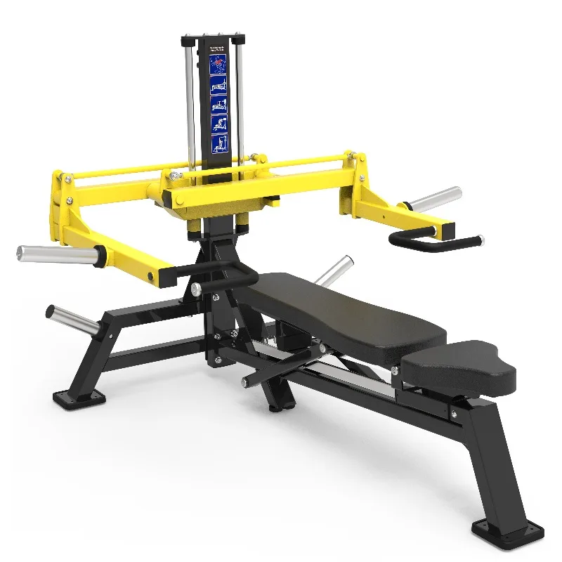 Horizontal three-in-one bench press machine, with adjustable bench press board, fitness equipment, steel 1.6T load-bearing