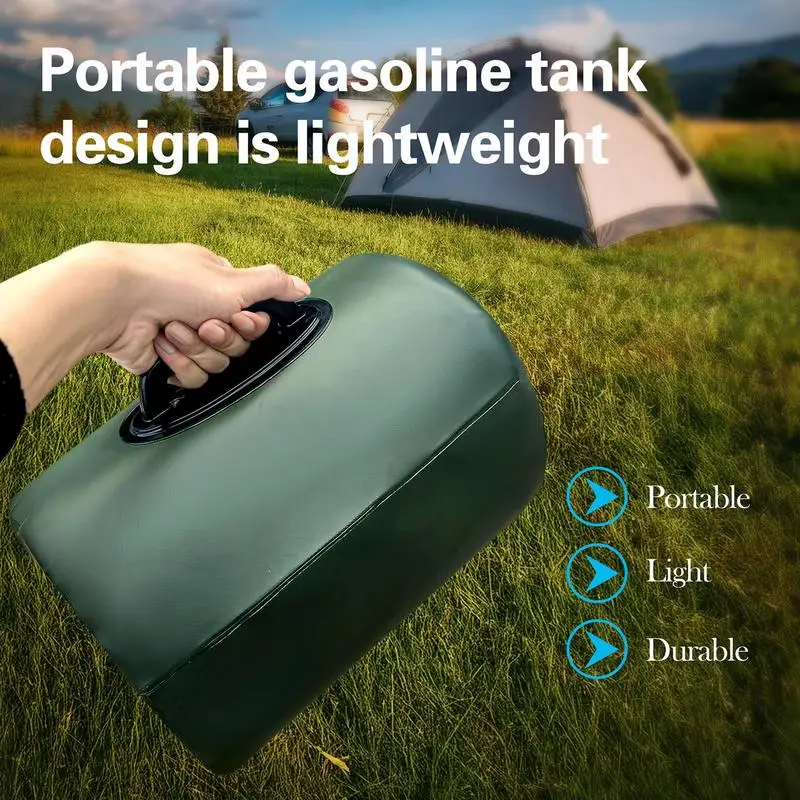 Water Bladder Bag 10L Oil Storage Bag Oil Bladder Water Tank Large Capacity With Handle For Cars Ships Camping Motorcycles