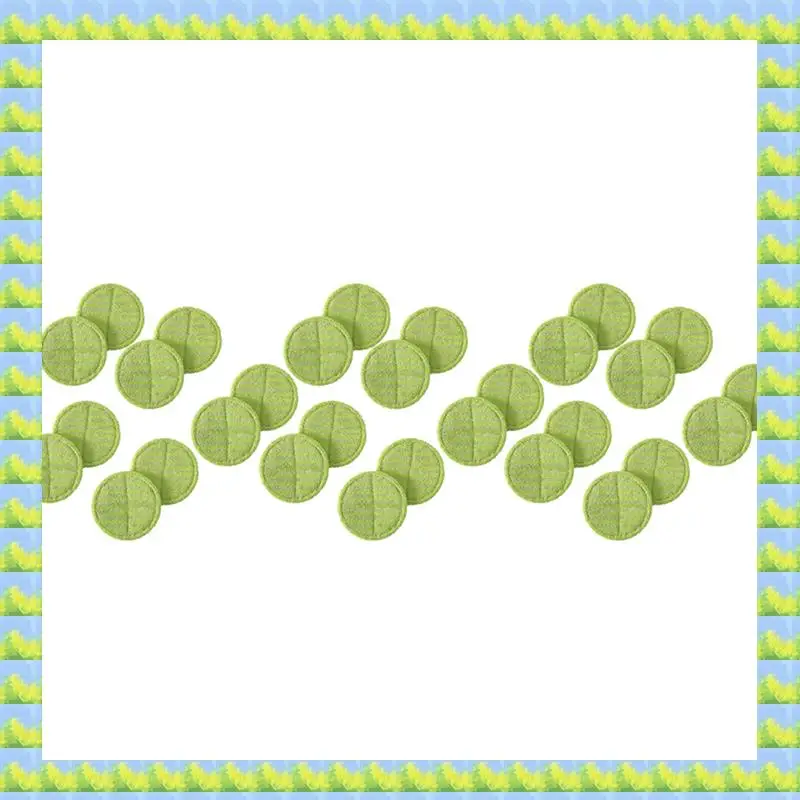 

FZFZ 30 Pcs Replacement Pad For Cordless Electric Rotary Mop Sweeper Wireless Electric Rotary Mop Replacement Scrubber Pad