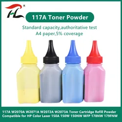 117A W2070A W2071A W2072A W2073A Toner Cartridge Refill Powder Compatible for HP Color Laser 150A 150W 150NW MFP 178NW 179FNW