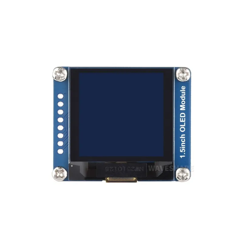 Módulo de pantalla OLED de 1,5 pulgadas, 128x128 píxeles, 16 escalas de grises, interfaz SPI/I2C