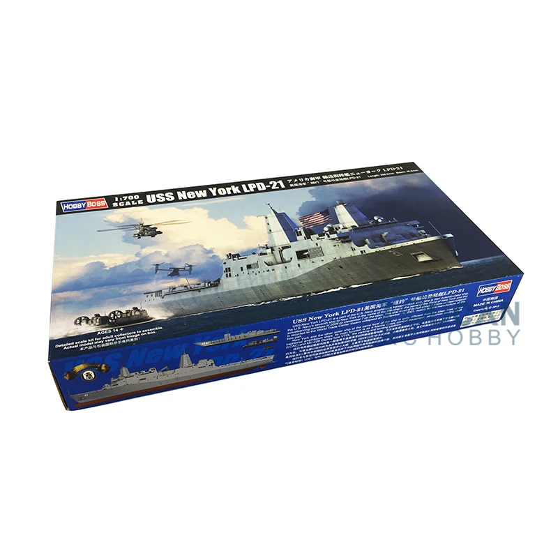 Hobby Boss 83415 1/700 USS New York LPD-21 Landing Ship Transport Static Model TH06114-SMT6