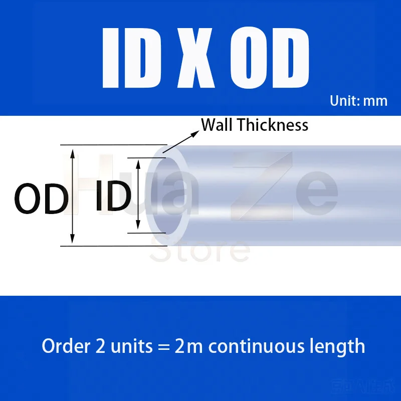 Food Grade Silicone Capillary Tube 0.2‑4mm ID Flexible Silicone Hose Pipe For Lab Peristaltic Pump High Temperature Resistant
