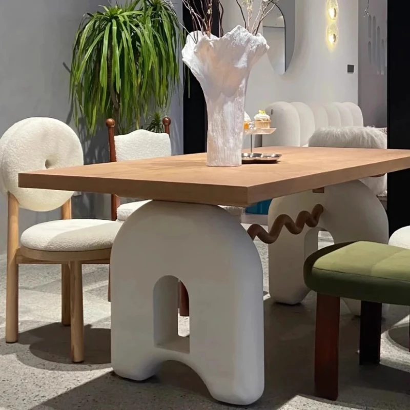 Современный роскошный обеденный стол, роскошный новыйклассический салон, скандинавский обеденный стол высокого качества, мобильный обеденный стол из смолы, мебель Mesas De Jantar