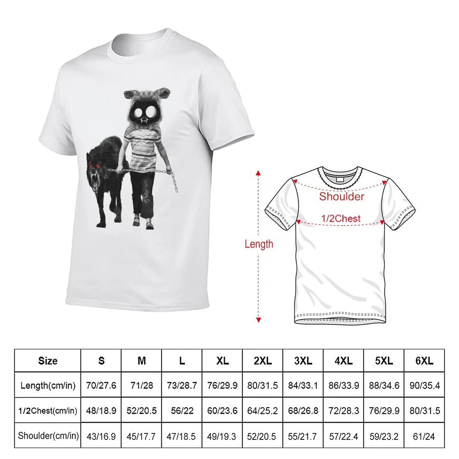 out for walk T-Shirt Casual Pattern Print Tee Shirt